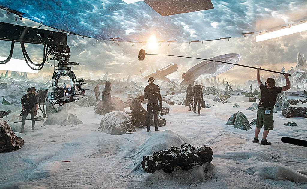 image of LED Volume Tech used in movies